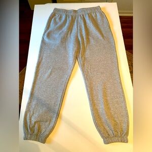 Women’s H&M Light Gray Women’s Sweatpants, Size Large, Like New!